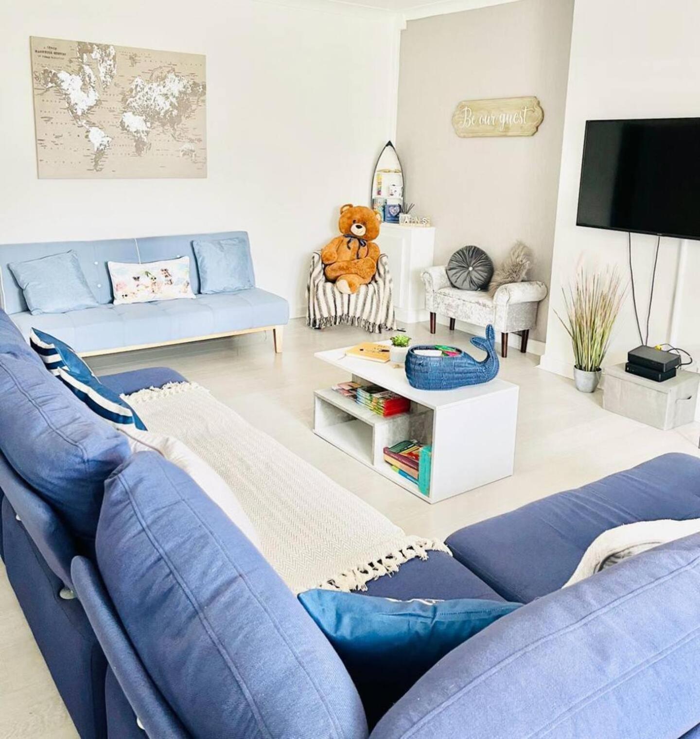 Stunning 3 Double Bedroom Beach Front Apartment Portsmouth Ngoại thất bức ảnh